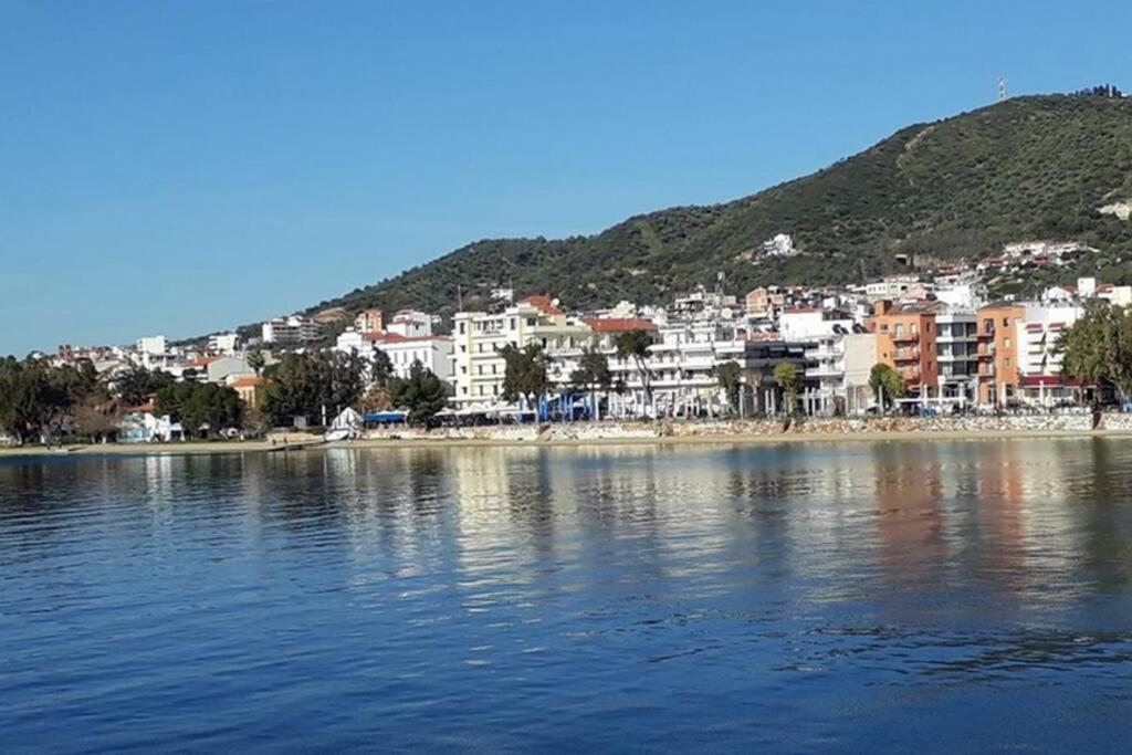 Amazing Sea View-Neos Pyrgos Beach -Evoia Greece Néos Pírgos Eksteriør bilde
