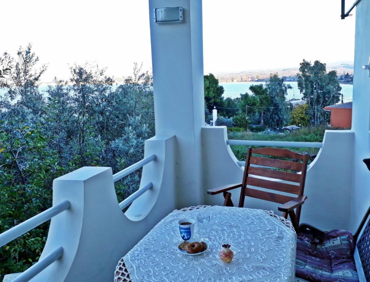 Amazing Sea View-Neos Pyrgos Beach -Evoia Greece Néos Pírgos Eksteriør bilde