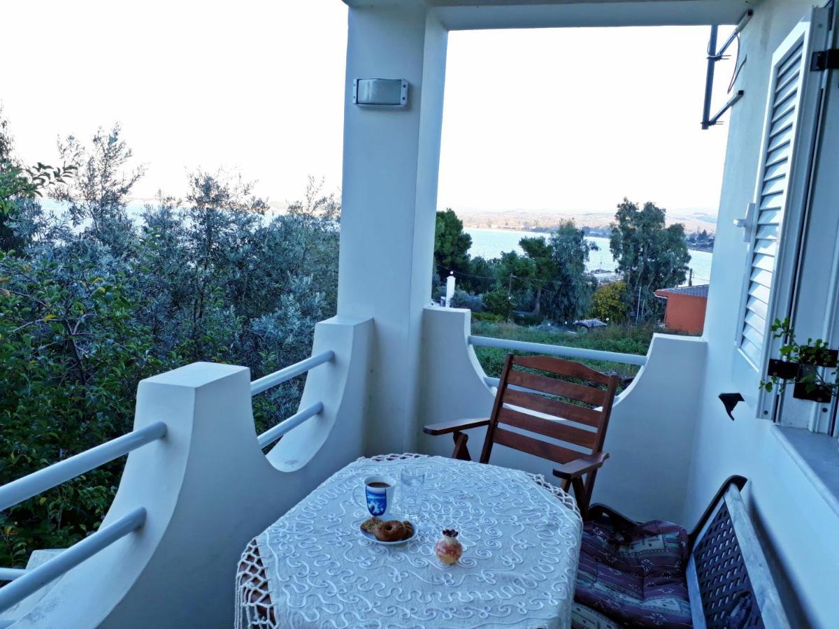Amazing Sea View-Neos Pyrgos Beach -Evoia Greece Néos Pírgos Eksteriør bilde